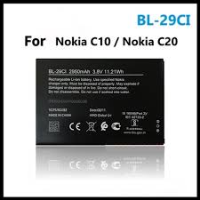 High Quality Original "BL-29CI" Mobile Battery Compatible for Nokia C10/ Nokia C20 (TA-1342/ TA-1352)*2950 mAh**OK TESTED**QC PASSED*
