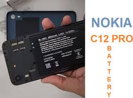 High Quality Original "BL-38CI" Mobile Battery Compatible for Nokia C12 Pro '3850 mAh' *OK TESTED**QC PASSED*