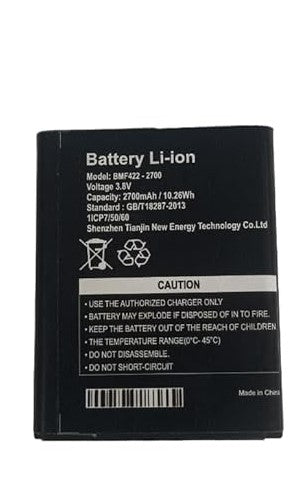 High Quality Original "BMF-422" 2700mAh Battery Compatible for AIRTEL BINATONE 4G Wifi Hotspot Devices "2700 mAh" *OK TESTED**QC PASSED*