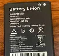 High Quality Original "BMF-422" 2700mAh Battery Compatible for BINATONE BMF 423 4G hotspot , airtel binatone 4g wifi hotspot full capacity 2700mah battery