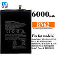 High Quality Original "BN62" Mobile Battery Compatible for Poco M3, Redmi Note 9 4G, Redmi 9 Power with 6000mAh Battery Capacity and Replacement Warranty ** *QC PASSED**OK TESTED*