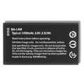 High Quality Original "BA-L4M" 1450mAh Mobile Battery Compatible for Nokia 235 4G(2024), Nokia 220 4G(2024), Nokia 3210 4G with Replacement Warranty *OK TESTED**QC PASSED*