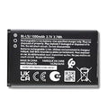 High Quality Original "BL-L5J" 1000mAh Battery Compatible for Nokia 110 DS (2023) (Dual Sim) with Replacement Warranty **1000 mAh** *QC PASSED**OK TESTED*