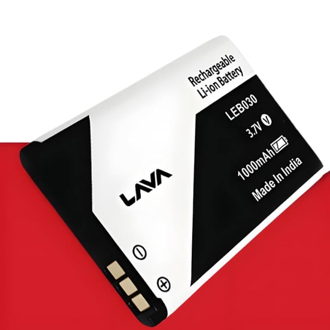 High Quality Original "LEB030" 1000 mAh Battery Compatible for Lava A1 Vibe Lava A5 Lava A1 Josh Lava A1 (2025) Lava Action 4G with 1000mAh Battery Capacity and Replacement Warranty *QC PASSED* *OK TESTED*