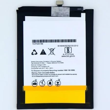 High Quality Original "LG4000STCL02" Mobile Battery Compatible for LG W31, LG W30, LG W31+ (4000 mAh) with Replacement Warranty * QC PASSED* *OK TESTED*
