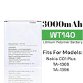 High Quality Original "WT140" *3000mAh* Mobile Battery Compatible for Nokia C01 Plus with Replacement Warranty **QC PASSED**OK TESTED**
